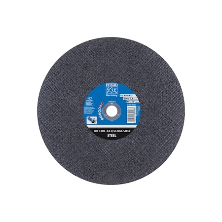 Pferd Abrasive Cut-Off Wheel, 12 in Dia, 1/8 in Thick, 20 mm Arbor Hole Size, Aluminum oxide A, 24 Grit 64395